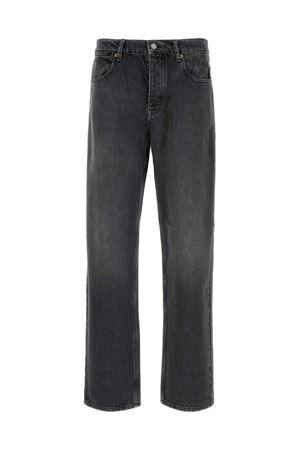 Jeans in denim di cotone grigio MARINE SERRE | MPA066BCDEN0006GR90